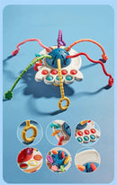 Brinquedo Sensorial Montessori 3 em 1