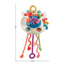 Brinquedo Sensorial Montessori 3 em 1