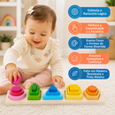 Montessori Encaixe de Formas Geométricas