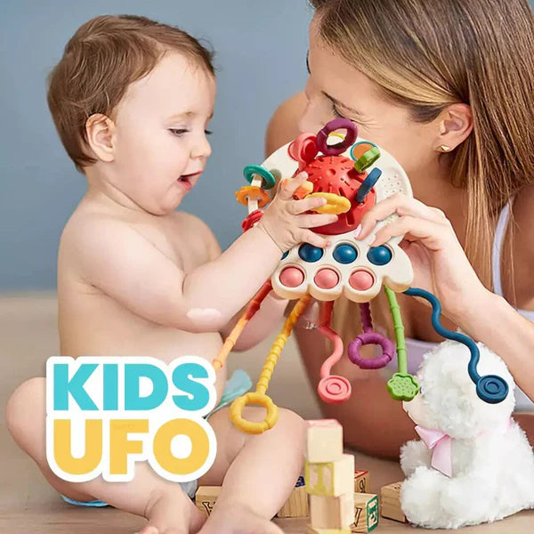 Brinquedo Sensorial Montessori 3 em 1
